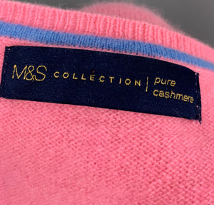M&S 100% CASHMERE JUMPER - Women's Size UK 12 - M Medium