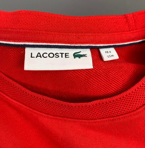 LACOSTE RED SWEATER JUMPER - Mens Size FR 4 - M Medium