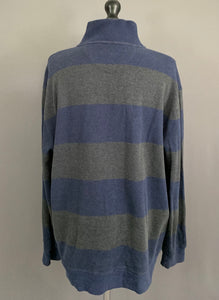 GANT ZIP NECK JUMPER - Mens Size 2XL - XXL