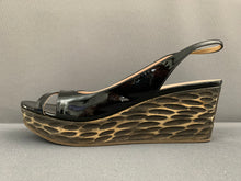 Load image into Gallery viewer, MIU MIU SLINGBACK PLATFORM WEDGES - Women&#39;s Shoe Size 39 - UK 6
