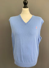 Load image into Gallery viewer, RALPH LAUREN SLEEVELESS JUMPER - 100% Pima Cotton - Mens Size M Medium
