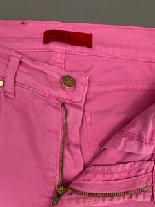 CAROLINA HERRERA Pink Denim Skinny JEANS Size US 0 - UK 4