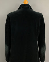 Load image into Gallery viewer, MOSCHINO BLACK VELVET COAT / JACKET - Women&#39;s Size IT 42 - UK 10
