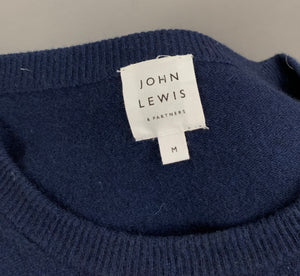 John Lewis 100% Cashmere Jumper - Mens Size M Medium