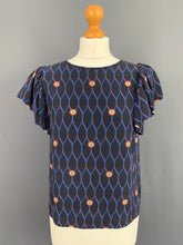 Load image into Gallery viewer, KENZO x H&amp;M TOP - 100% SILK - Women&#39;s Size FR 34 - US 4 - UK 6
