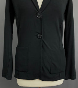 MAXMARA BLACK BLAZER JACKET - Women's Size Small S - IT 42 - UK 10 MAX MARA