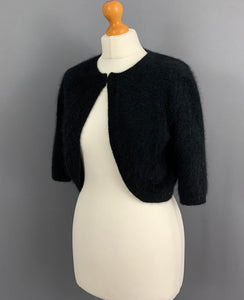 PAUL SMITH SHRUG / BOLERO CARDIGAN - ANGORA BLEND - Size Large L