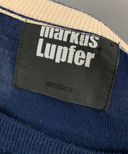 MARKUS LUPFER JUMPER - 100% MERINO WOOL - Size Medium M