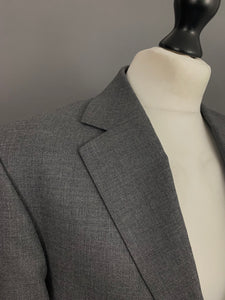 HACKETT SUIT - Grey 100% Virgin Wool - Size IT 50 - 40" Chest W33 L31