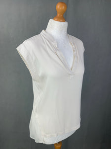 CLU Ladies Silk Contrast TOP Size XS - Extra Small