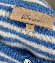 Load image into Gallery viewer, JOHN LEWIS 100% CASHMERE CARDIGAN - Women&#39;s Size UK 14 - Large L

