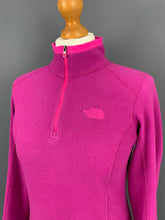 Load image into Gallery viewer, THE NORTH FACE FLEECE TOP - Zip Neck - Women&#39;s Size Small S
