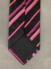 Load image into Gallery viewer, BOSS HUGO BOSS Mens Striped 100% SILK TIE - Made in Italy
