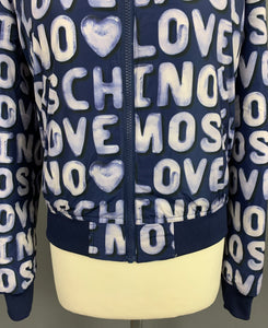 LOVE MOSCHINO Reversible BOMBER JACKET / COAT Size IT 40 - UK 8