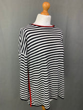 Load image into Gallery viewer, LES COPAINS Ladies Striped JUMPER Size Large - L

