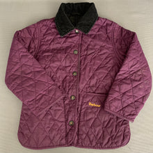 Load image into Gallery viewer, BARBOUR SHAPED LIDDESDALE QUILTED JACKET / COAT - Children&#39;s Size XXS Age 2 / 3 Years
