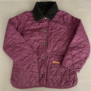 BARBOUR SHAPED LIDDESDALE QUILTED JACKET / COAT - Children's Size XXS Age 2 / 3 Years