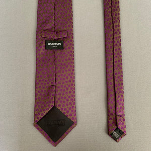 BALMAIN PARIS TIE - 100% SILK