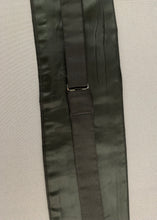 Load image into Gallery viewer, LANVIN Paris CUMMERBUND - Black 100% Silk - Made in France
