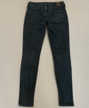 Load image into Gallery viewer, TRUE RELIGION Blue Denim CASEY Skinny JEANS Size 25&quot; Waist - Leg 30&quot;
