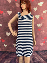 Load image into Gallery viewer, VIVIENNE WESTWOOD ANGLOMANIA Striped Linen DRESS Size XS - UK 8 - IT 40
