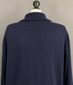 AQUASCUTUM 100% Wool CARDIGAN - Mens Size Extra Large XL