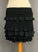 Load image into Gallery viewer, ISABEL MARANT BLACK SKIRT - TIERED - RUFFLE - Women&#39;s Size 0
