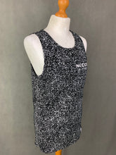 Load image into Gallery viewer, NICCE London Ladies Black &amp; White Patterned Vest Top - Size Small - S
