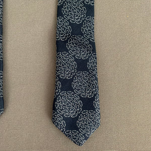 MULBERRY Blue TIE - 100% SILK - Made in Italy