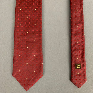 LOUIS VUITTON 100% Silk TIE - Made in Italy