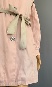 BURBERRY Pink TRENCH COAT / MAC JACKET - Girls Size Age 12 Yrs / 152cm