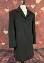 Load image into Gallery viewer, ROCHAS Mens Dark Grey COAT Size Large L - 40&quot; Chest - IT 50
