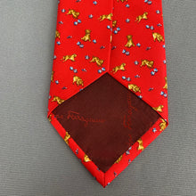 Load image into Gallery viewer, SALVATORE FERRAGAMO RED TIE - 100% SILK - Made in Italy
