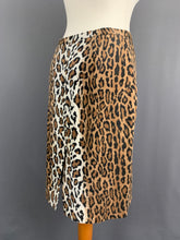 Load image into Gallery viewer, MOSCHINO LEOPARD PRINT SKIRT - Women&#39;s Size IT 42 - UK 10 - Small S
