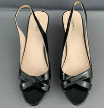 Load image into Gallery viewer, MIU MIU SLINGBACK PLATFORM WEDGES - Women&#39;s Shoe Size 39 - UK 6
