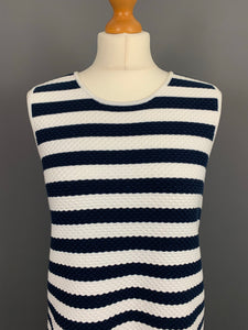 WINSER LONDON Striped DRESS - Size Small S / UK 10