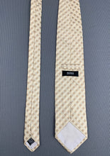 Load image into Gallery viewer, BOSS HUGO BOSS Mens Check Pattern 100% SILK TIE - Made in Italy
