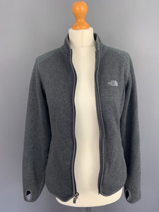 THE NORTH FACE Womens Grey Zip Fasten JACKET - Size Small S