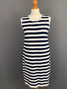 WINSER LONDON Striped DRESS - Size Small S / UK 10